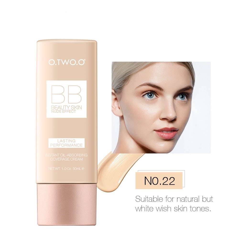 Makeup BB Cream White  Cosmetics Natural Whitening Cream Waterproof Makeup Base Liquid Foundation Professional Cosmetics