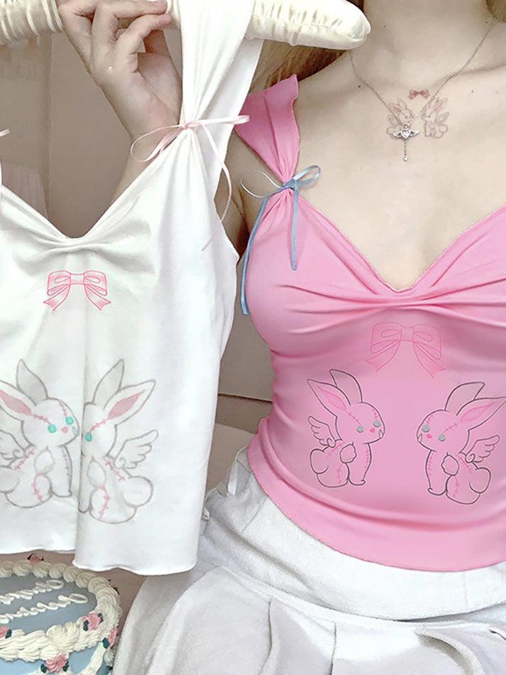 Angel Bunny Bow Cami Top