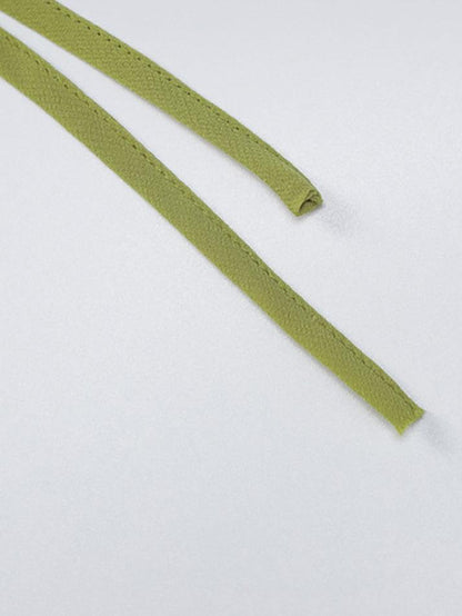 Sheer Mesh Ruffle Long Sleeve Crop Blouse